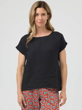VICKY LINEN TOP