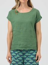 VICKY LINEN TOP