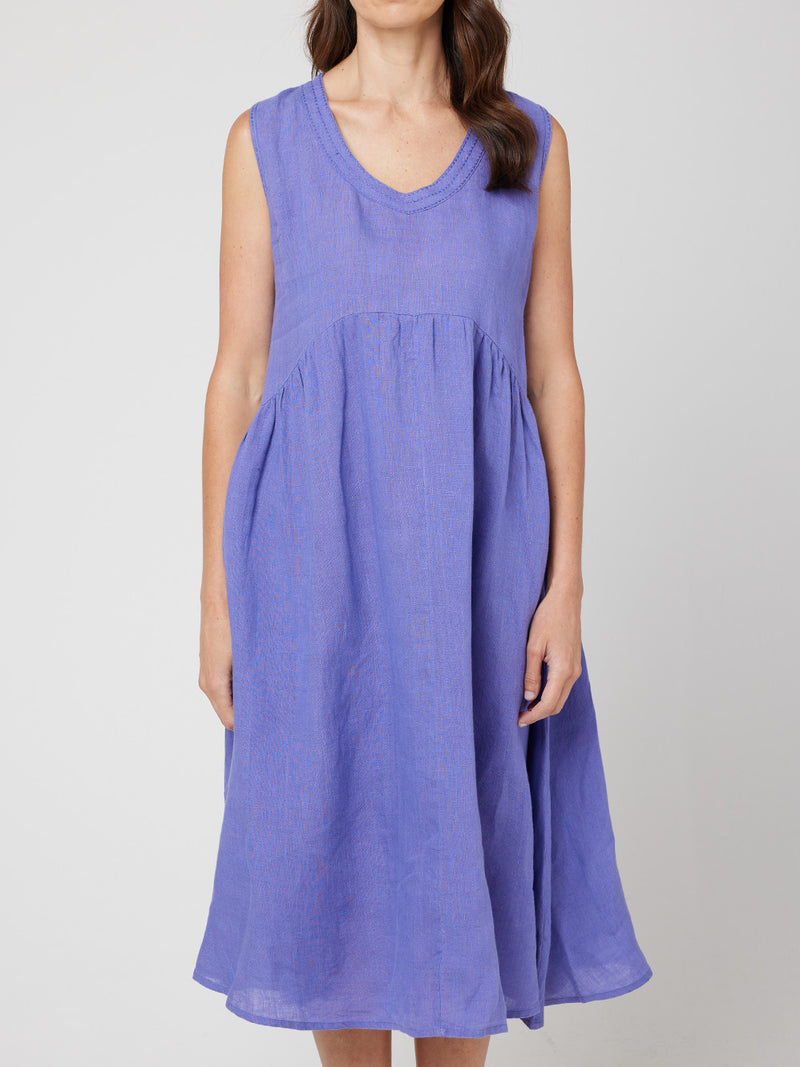 SAVITA LINEN DRESS