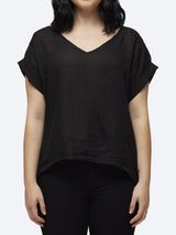 TALIA LINEN TOP
