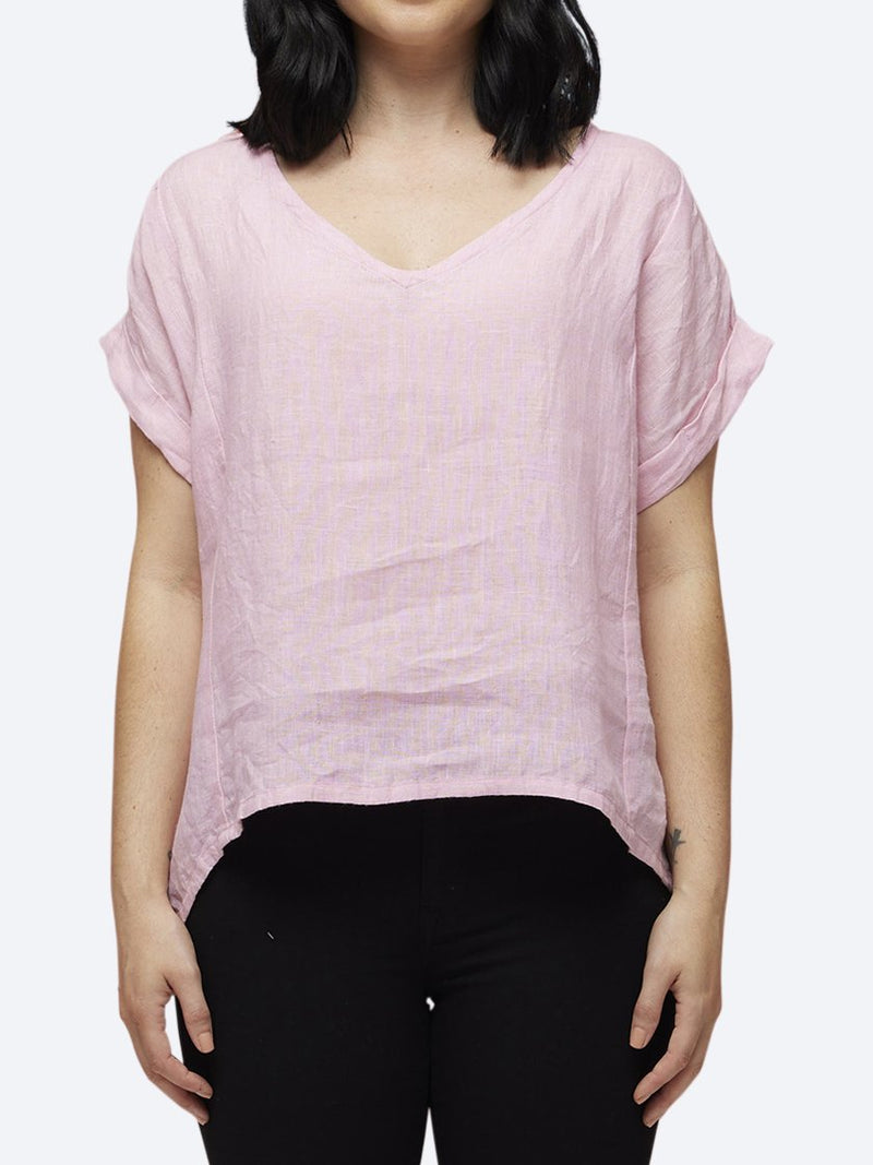 TALIA LINEN TOP