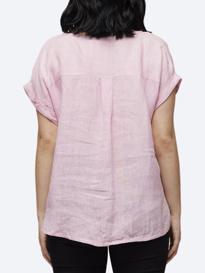 TALIA LINEN TOP