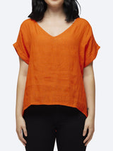 TALIA LINEN TOP
