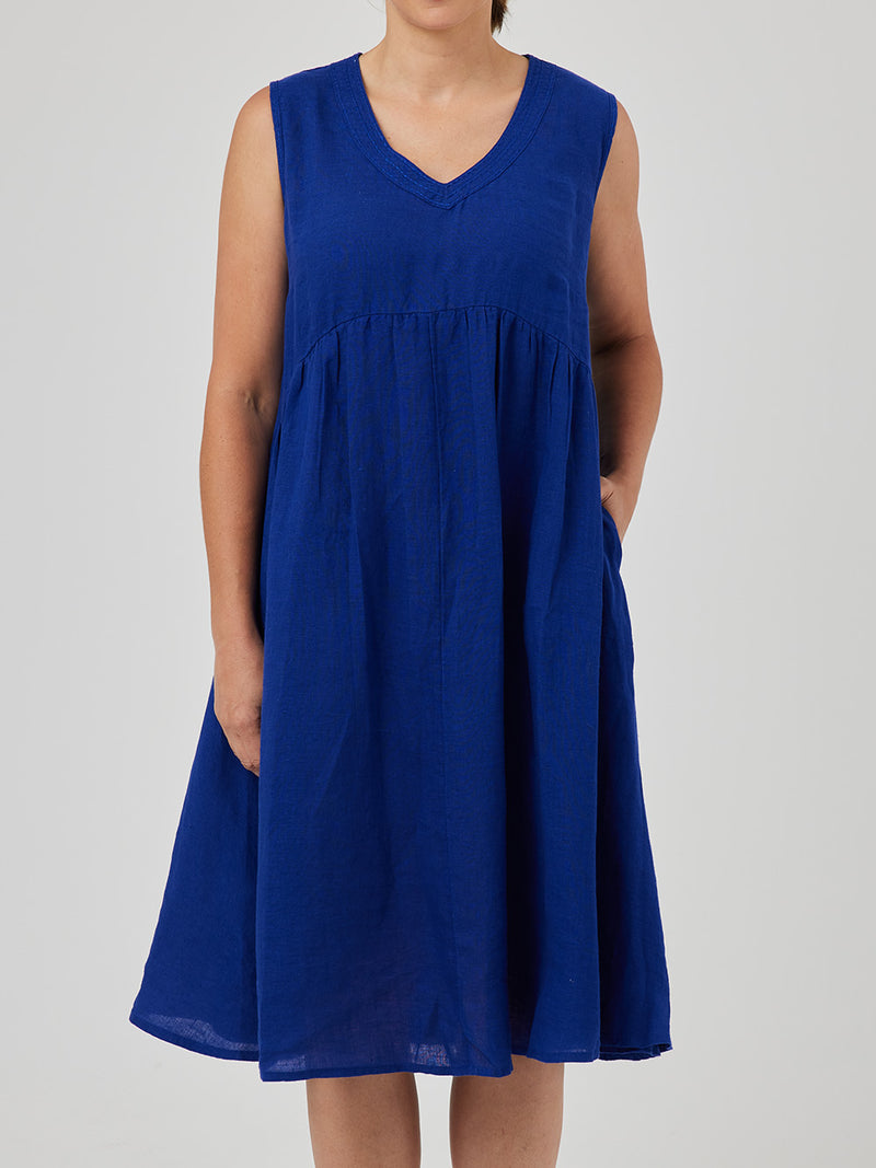 SAVITA LINEN DRESS