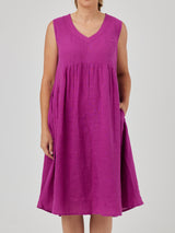 SAVITA LINEN DRESS