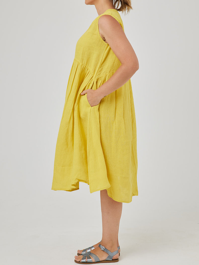 SAVITA LINEN DRESS