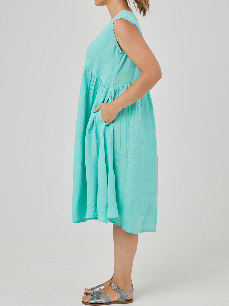 SAVITA LINEN DRESS