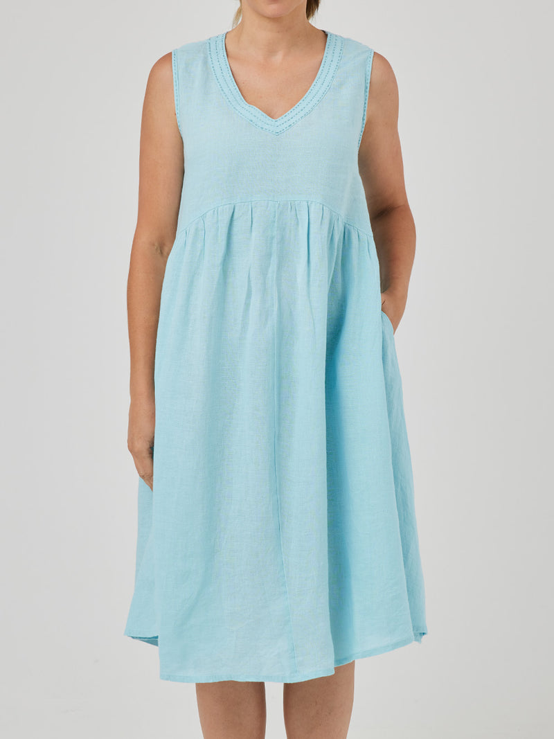 SAVITA LINEN DRESS