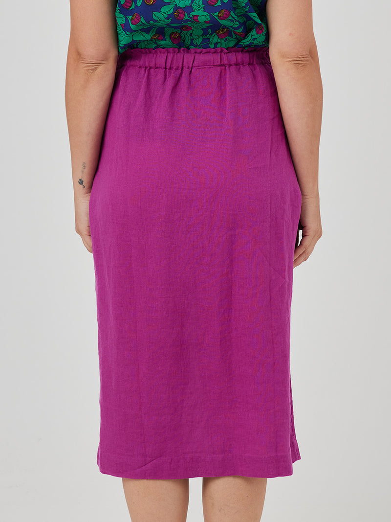 CAROLINE LINEN SKIRT