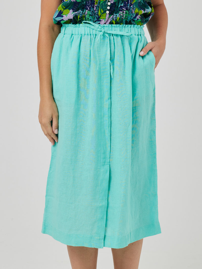 CAROLINE LINEN SKIRT