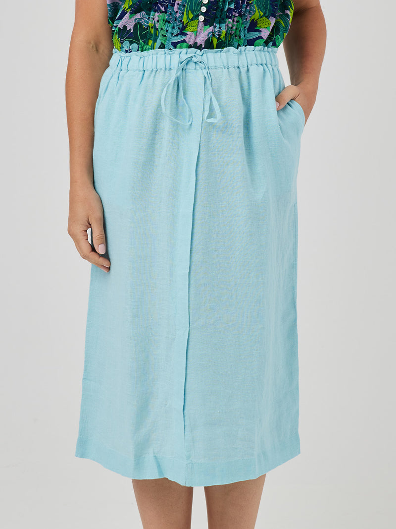 CAROLINE LINEN SKIRT
